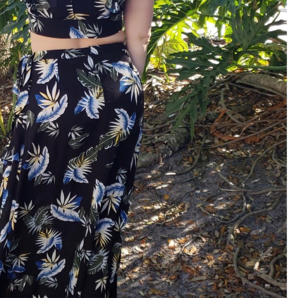Summer hi low maxi